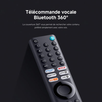 Xiaomi TV F 55, 140 cm (55 Pouces), 4K UHD, Smart TV, Fire TV, Contrôle Vocal Alexa, HDR10, MEMC, Mode Game Boost 120Hz, 2Go+32Go, Compatible avec AirPlay