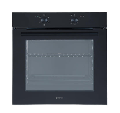 GEDTECH Four encastrable multifonctions GFO76BL - Noir - 76L - Grill - Porte froide - Fonctions vapeur