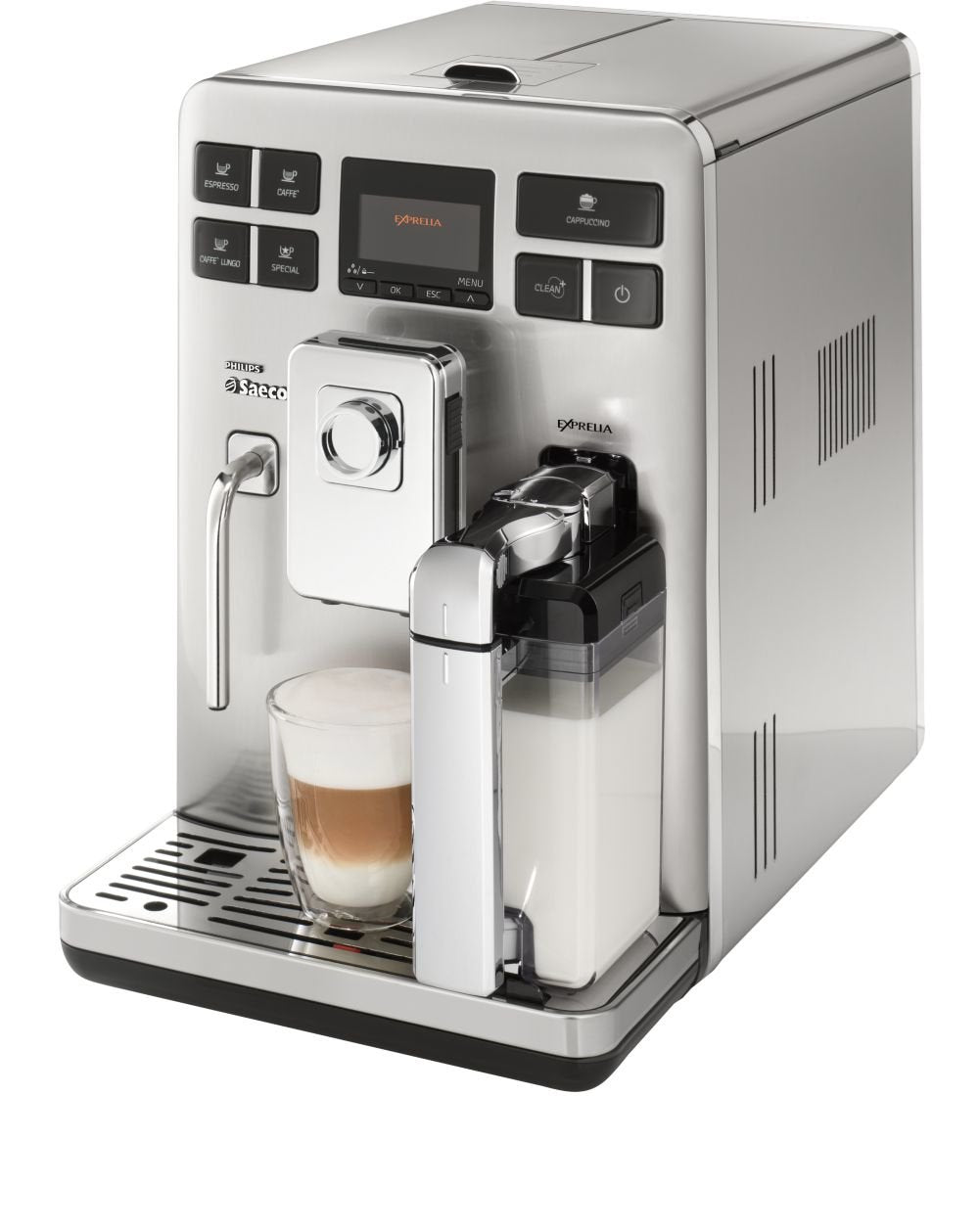 Saeco - HD8856/01 - Machine à Espresso Exprelia Acier inoxydable (Import Allemagne)