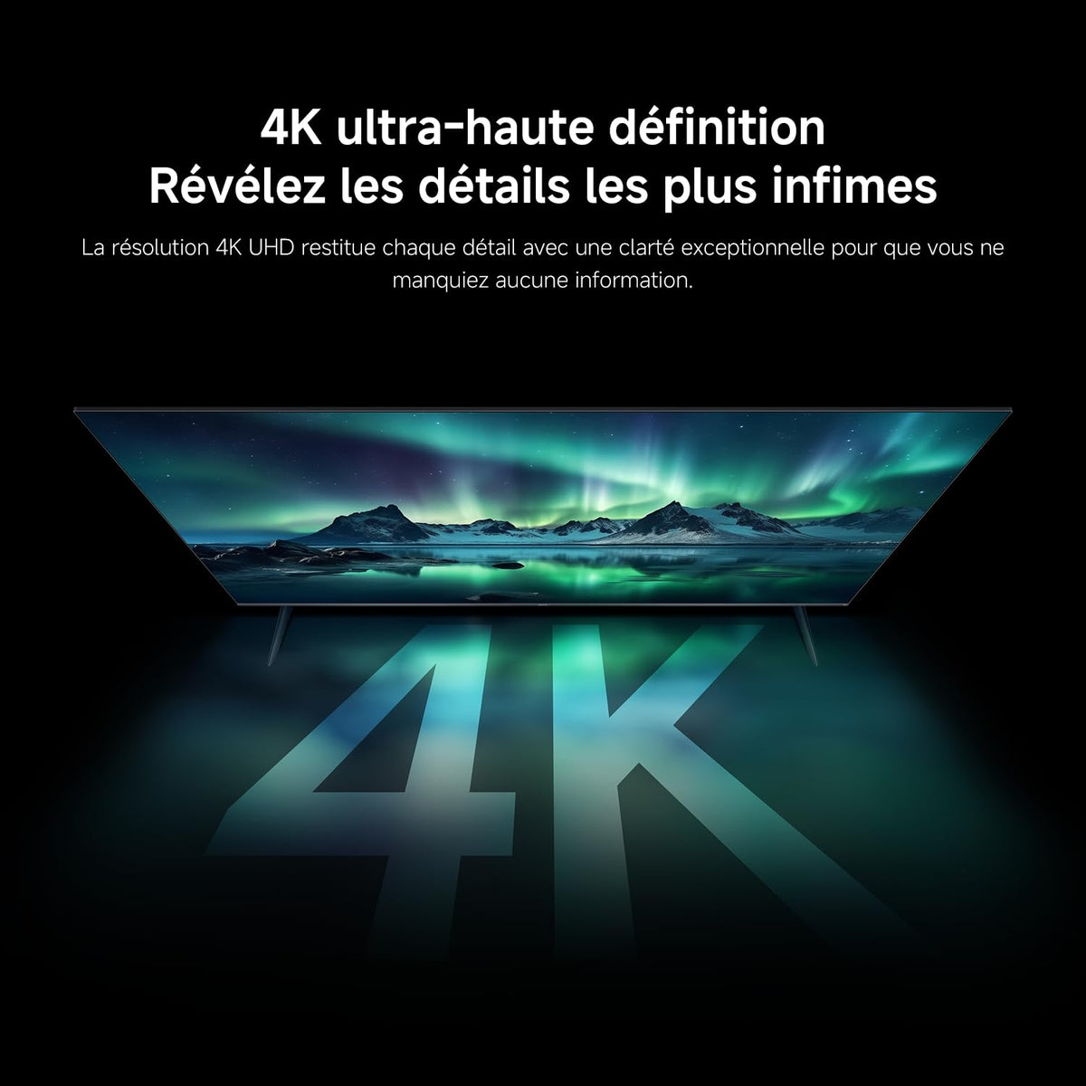 XIAOMI TV F Pro 65, 165 cm (65 Pouces), 4K UHD QLED, Smart TV, Fire TV, Contrôle Vocal Alexa, HDR10+, Mode Game Boost 120Hz, MEMC, 2Go+32Go, Compatible avec AirPlay