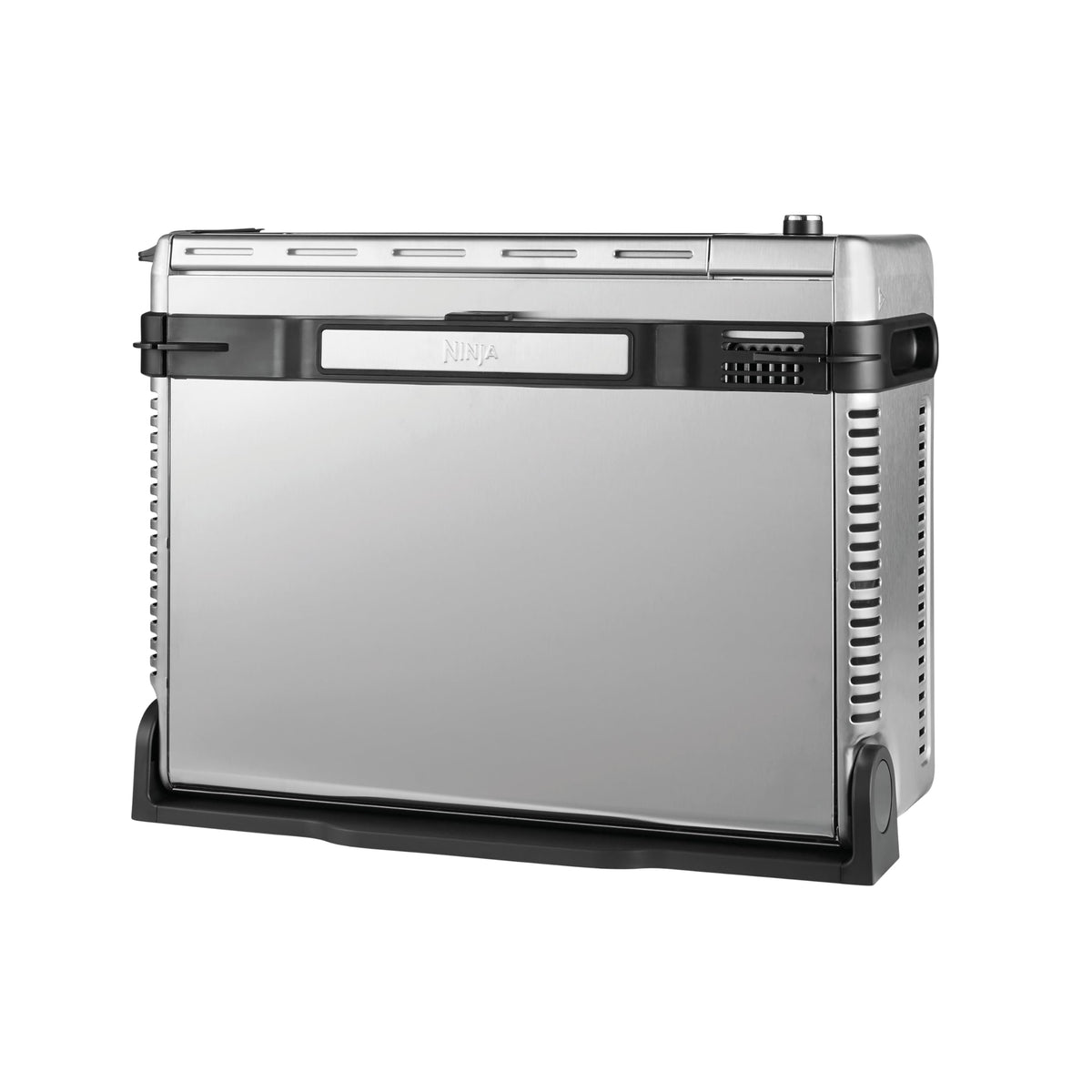 Ninja Foodi Four Multifonctions 8-en-1, Mini four portable, surfaces de travail, four multifonctions avec 8 fonctions de cuisson ; Air Fry, Rôtir, Griller, Cuire et plus encore. Argent/Noir SP101EU