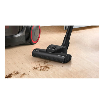 Bosch Série 4, aspirateur sans Sac, BGC21POW1, ProPower, Brosse Turbo Incluse, Filtre HEPA13 Lavable, Technologie Power AirCycle, Noir