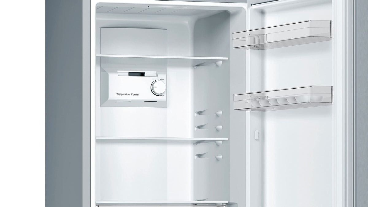 Bosch KGN33NLEB Série 2 Réfrigérateur combiné pose-libre - 282L - L 60cm x H 176cm - Inox