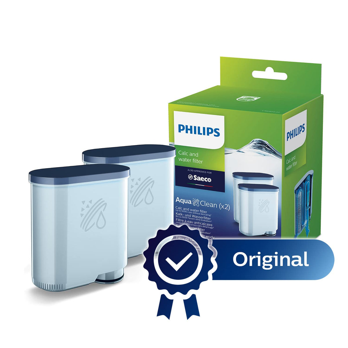 Pack double Philips série 2200 + filtre à eau
