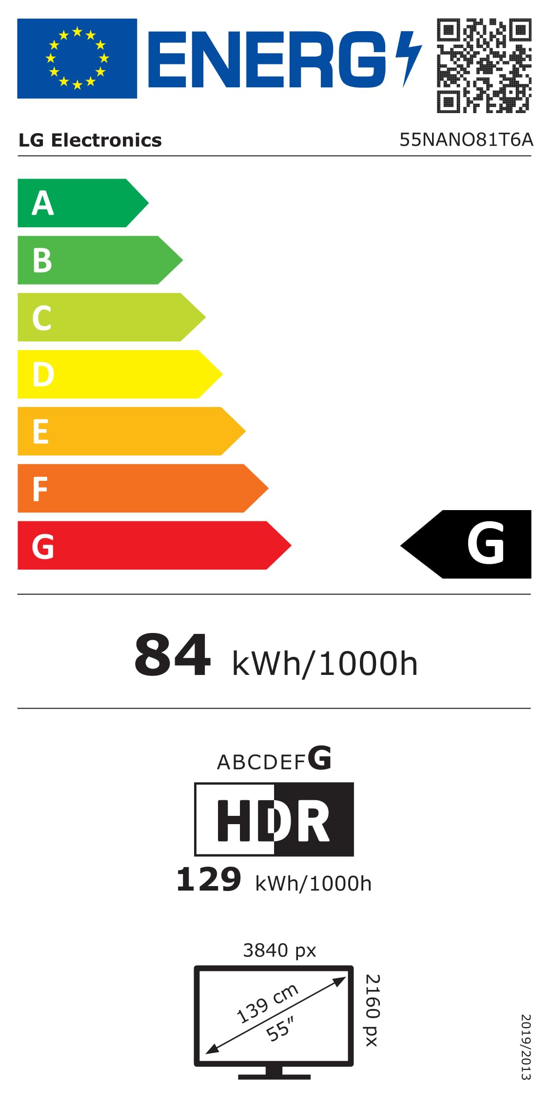 LG Nanocell TV 2024 | 55NANO81 | 55 Pouces | UHD | Processeur α5 Gen7 AI 4K, Bleu foncé