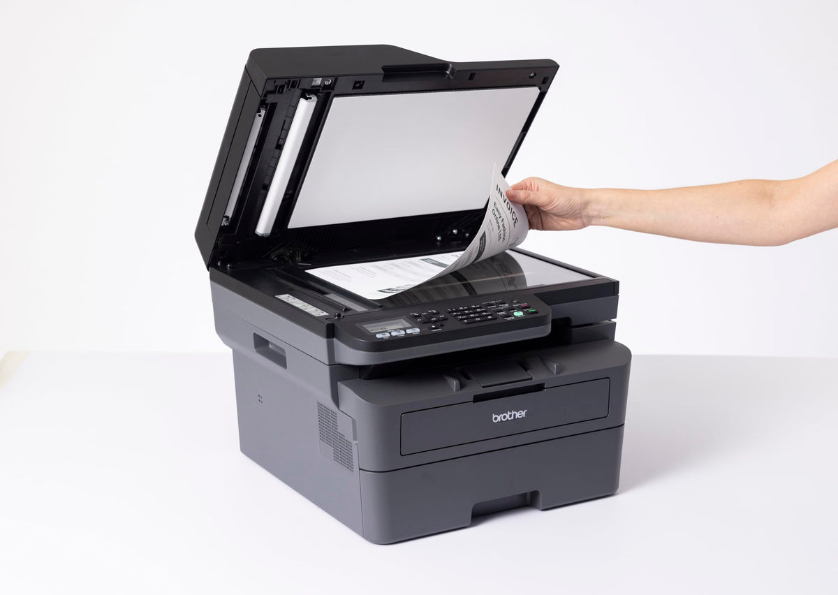 Brother MFC-L2827DW | Imprimante Multifonction 4 en 1 (Impression/Scan/Copie/Fax) Laser Monochrome | WiFi/USB/Ethernet | Recto-Verso | Eligible au For