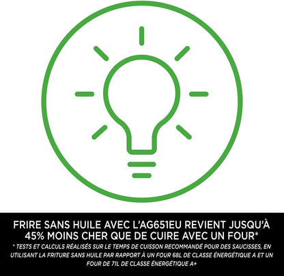 Ninja Foodi MAX PRO Grill, Plancha et Friteuse à air avec sonde de cuisson numérique, 3,8L, 7 en 1, Grill, Air Fryer, Cuire, Rôtir et plus, Pièces lavables au lave-vaisselle, Argent/Noir AG651EU