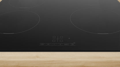 Bosch PUE611BB5E, Série 4, plaque à Induction, 4 foyers, 60 cm, Puissance 4600 W, Noir