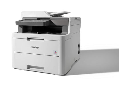 Brother DCP-L3550CDW, Imprimante Multifonction 3 en 1 (Impression, Copie, Scan), Laser Couleur, Recto verso Automatique, Wi-Fi, Vitesse d’impression a