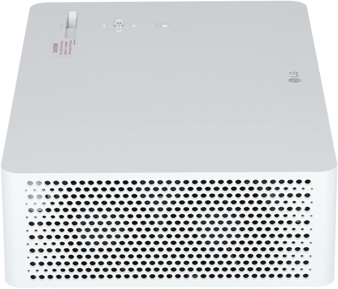 LG CineBeam Vidéoprojecteur LED HU70LS Home Cinema 1500 Lumen, 4K UHD 2160p, Projection Entre 60"~140", webOS 4.5, Bluetooth Audio, Haut-parleurs inté