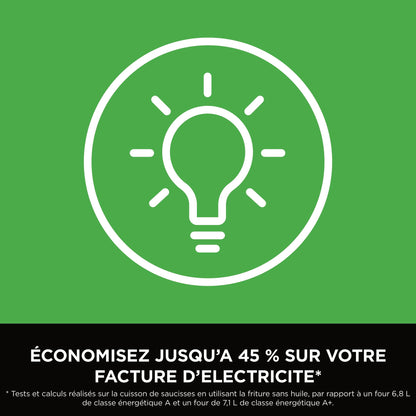 Ninja Speedi 10-en-1 Cuiseur rapide, Air Fryer, Friteuse à air et Multicuiseur, 5.7L, Repas pour 4 en 15 minutes, Vapeur, Gril, Cuire au four, Rôtir, Saisir, Mijoter et plus, Noir, ON500EU