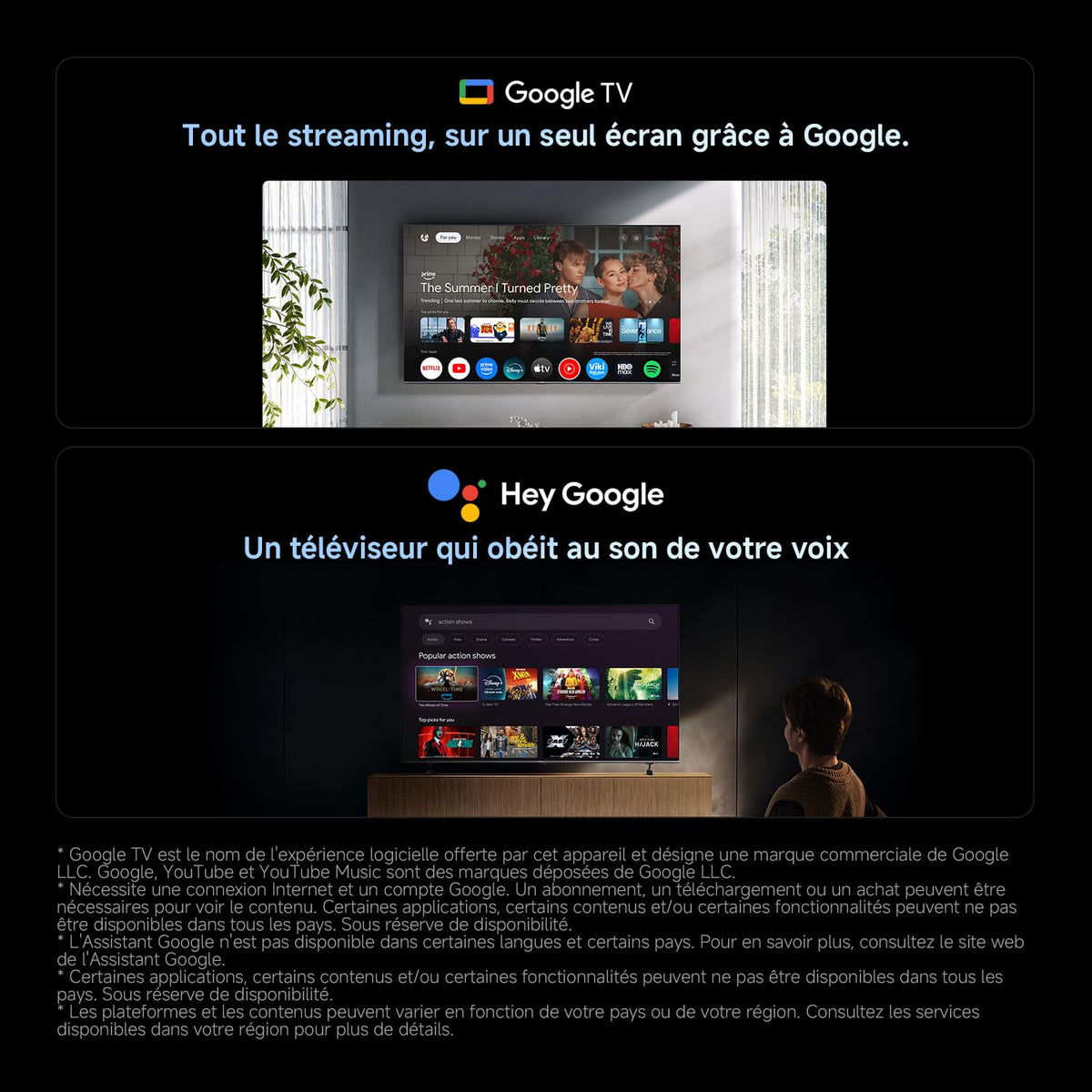 XIAOMI TV S Pro Mini LED 65, Smart TV, Dolby Vision, Dolby Atmos, QLED 4K, 144Hz, Google TV, HDR10+, Triple Tuner, DVB T2, MEMC, DTS-X, Harman AudioEFX, Prime Video, Google Assistant, AirPlay2