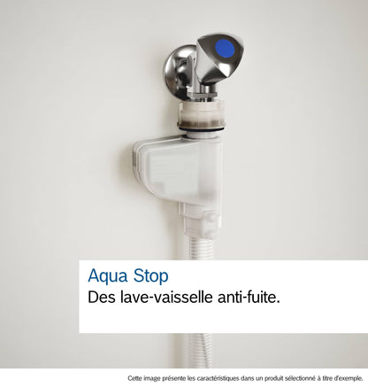 Bosch SMS4EMW01F, Série 4, Lave-vaisselle 60 cm, Pose libre, Blanc