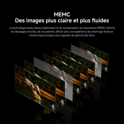 XIAOMI TV F Pro 55, 140 cm (55 Pouces), 4K UHD QLED, Smart TV, Fire TV, Contrôle Vocal Alexa, HDR10+, Mode Game Boost 120Hz, MEMC, 2Go+32Go, Compatible avec AirPlay