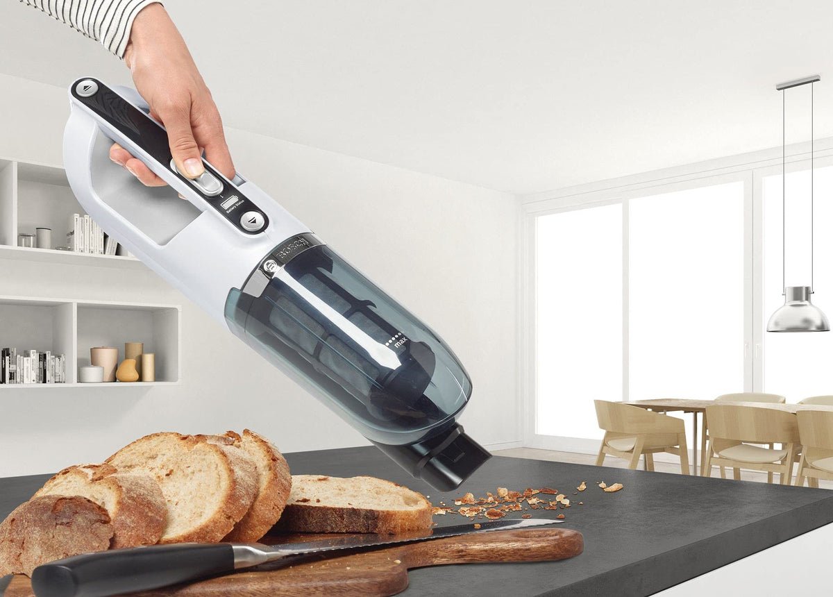 Bosch Flexxo 25.2V Série I 4 – Aspirateur Rechargeable sans Fil 2 en 1, aspirateur Balai et aspirateur à Main, autonomie de 55 Min, avec la Technologie Bosch Lithium-ION, Couleur Blanc