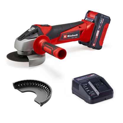 Einhell Pack 7 outils sans fil - Power X-Change (Meuleuse, Perforateur, Perceuse, Visseuse à chocs, Scie sauteuse, Scie circulaire, Outil multi) + 2 Chargeurs et 3 Batteries 4,0Ah/2,5Ah/2,0Ah + 1 sac