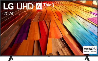 LG TV LED 2024 | 75UT80 | 75'' (189cm) | UHD | Processeur α5 AI 4K Gen7 | Alexa