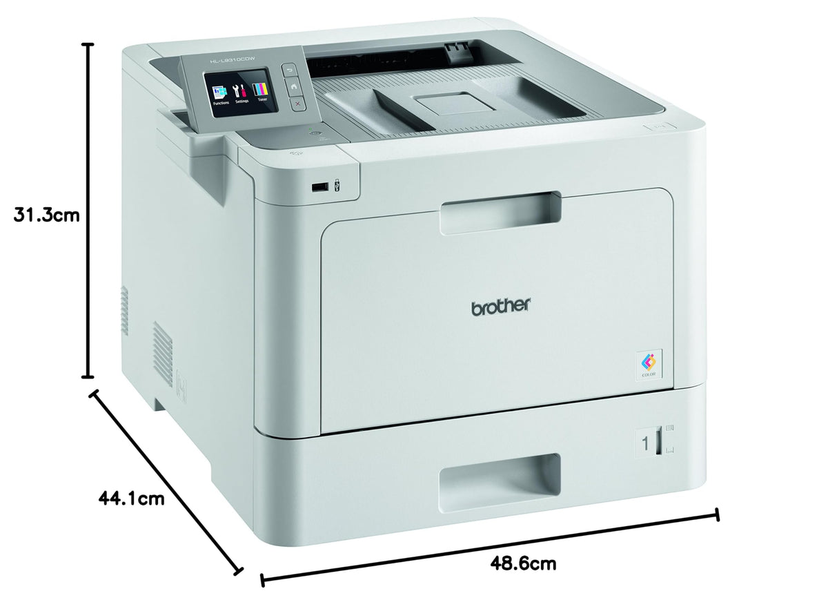 Brother HL-L9310CDW Imprimante laser | Ultra flexible et résolument économique | Couleur | WiFi & Ethernet Gigabit