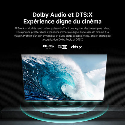 Xiaomi TV F 55, 140 cm (55 Pouces), 4K UHD, Smart TV, Fire TV, Contrôle Vocal Alexa, HDR10, MEMC, Mode Game Boost 120Hz, 2Go+32Go, Compatible avec AirPlay
