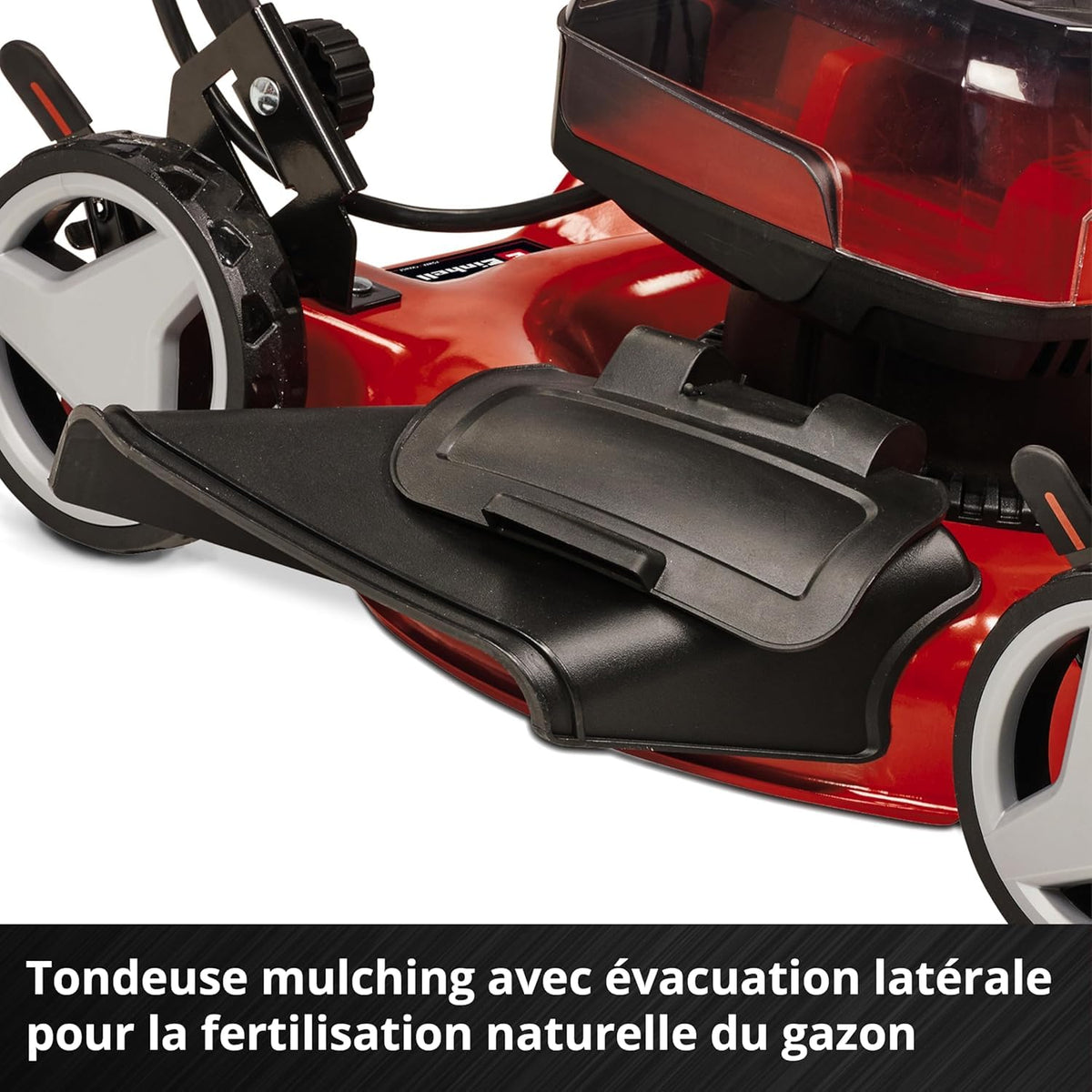 Einhell Tondeuse à gazon sans fil GE-CM 36/48 Li M-Solo Power X-Change (36 V, 48 cm largeur de coupe, jusqu'à 1000 m², fonction mulching) Livré sans Batterie ni Chargeur
