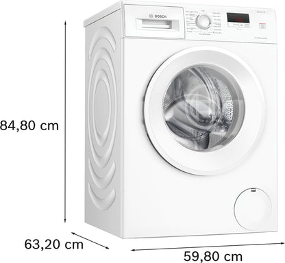 Bosch WGE03207FR, Lave-linge Pose-libe, Série 2, 8 kg, 1200 trs/min, 47l- Blanc