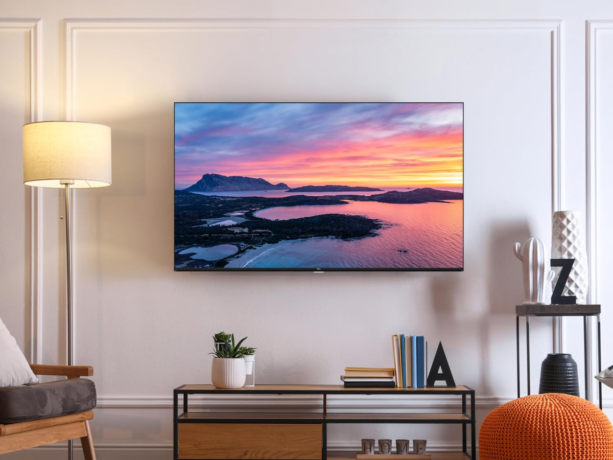 TCL 43V5C – TV QLED Direct LED Smart Full HD 43" avec Android TV & HDR - Compatible avec Google Cast & Google Home, Design Mince