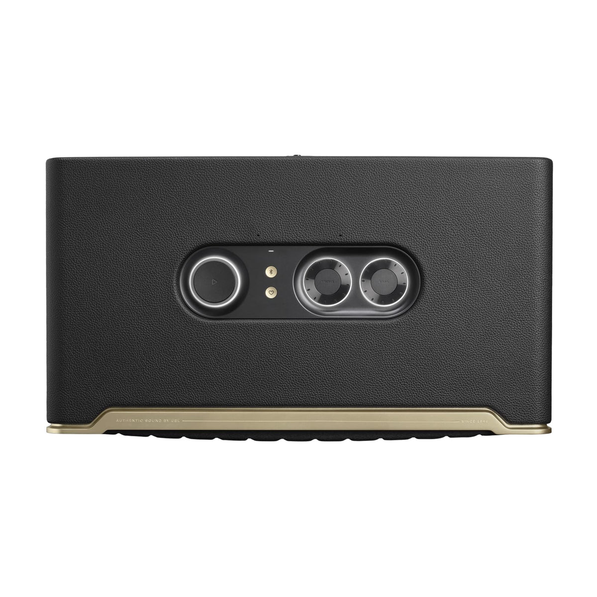 JBL Authentics 500 Enceinte intelligente connectée Hi-fidelity avec WiFi, Bluetooth et assistants vocaux, Dolby Atmos, design rétro, noire