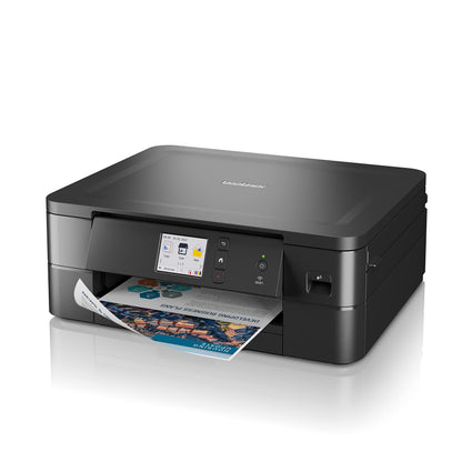 Brother DCP-J1140DW | Multifonction 3-en-1 Jet d'Encre Couleur | A4 | Wi-FI | Mini Essential, Noir, Entrée de gamme