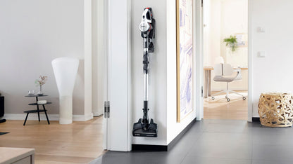 Bosch Electroménager Unlimited 7, BBS711W, aspirateur Balai, autonomie de 40 Min, Brosse motorisée avec éclairage LED, Batterie 3.0 Ah Power for All, Tube Flexible, Poids léger, Accessoires, Blanc
