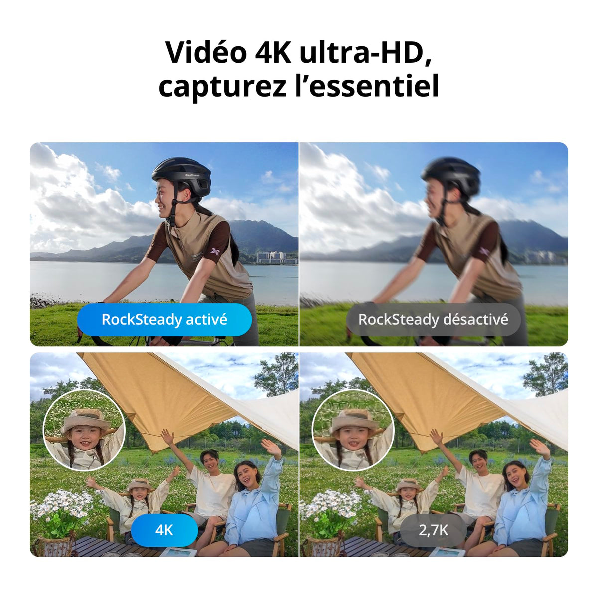 Bundle Fly More DJI Neo, Mini Drone avec Caméra 4K UHD pour Adultes, Drone Suiveur qui Vole Seul de 135 g, Décollage du Creux de la Main, Suivi de Suj