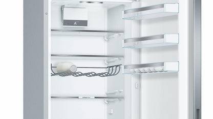 Bosch KGE39ALCA- Série 6, Réfrigérateur combiné pose-libre, 201 x 60 cm, Inox
