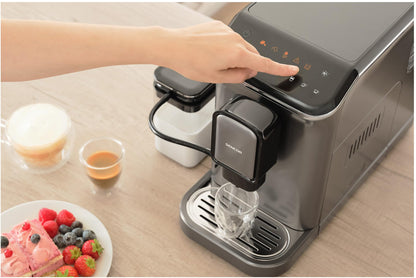 SENCOR Machine automatique a expresso et cappuccino SES 8000BK