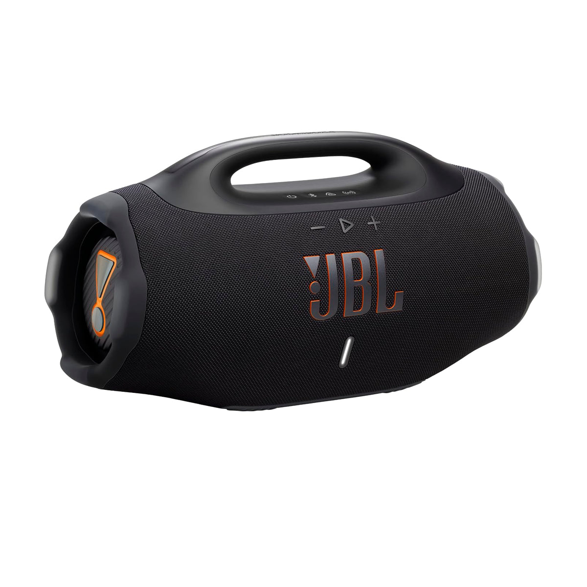 JBL Boombox 4, Enceinte Bluetooth Portable, Son JBL Pro, AI Sound Boost, étanchéité et résistance à la poussière IP68, jusqu'à 34 h d’autonomie, Connexion Multi-Enceintes Auracast, Noir