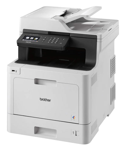 Brother DCP-L8410CDW Imprimante Multifonction 3 en 1 Laser - Professionnel - Economique - Couleur - Compact mais Puissant - Récompensé par Bli - A4, NOIR