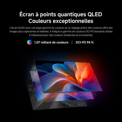 XIAOMI TV F Pro 55, 140 cm (55 Pouces), 4K UHD QLED, Smart TV, Fire TV, Contrôle Vocal Alexa, HDR10+, Mode Game Boost 120Hz, MEMC, 2Go+32Go, Compatible avec AirPlay