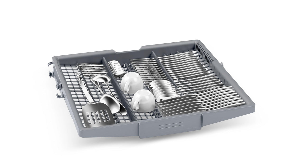 Bosch SMS4EMW01F, Série 4, Lave-vaisselle 60 cm, Pose libre, Blanc