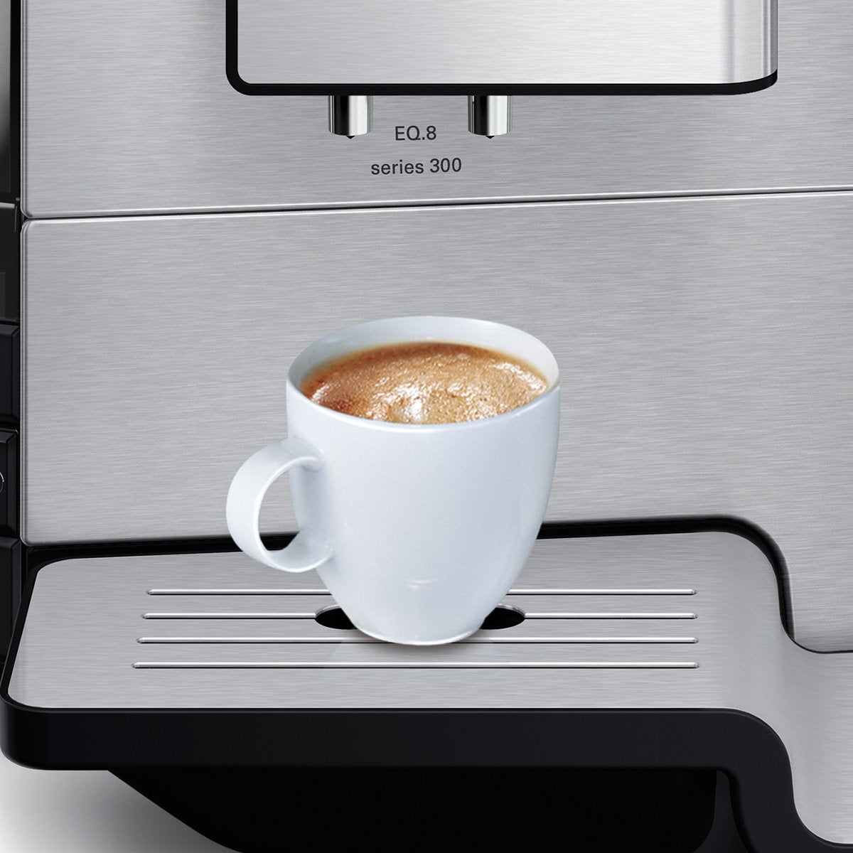 Siemens - TE806501DE - Machine à café automatique, Noir/Titanic