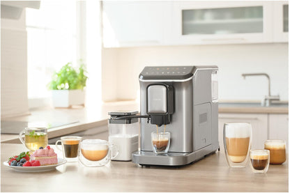 SENCOR Machine automatique a expresso et cappuccino SES 8000BK