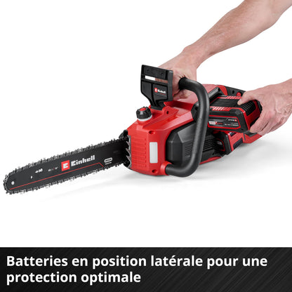 Einhell Professional Tronçonneuse sans fil GP-LC 36/40 Li BL-Solo (36 V, longueur de coupe 38 cm, moteur sans charbon, vitesse de chaîne de 19 m/s, lubrification automatique, sans batteries)