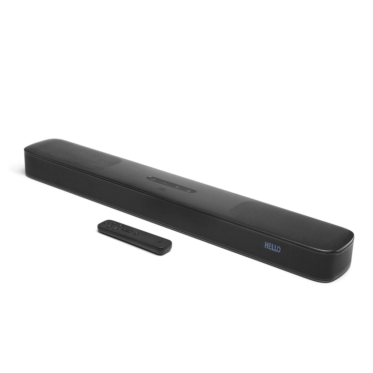 JBL Bar 5.0 MultiBeam barre de son télé - Connectée au Bluetooth - Dolby Atmos et son multicanal MultiBeam avec basses intenses sans caisson de basses séparé - Connexion Alexa & Chromecast