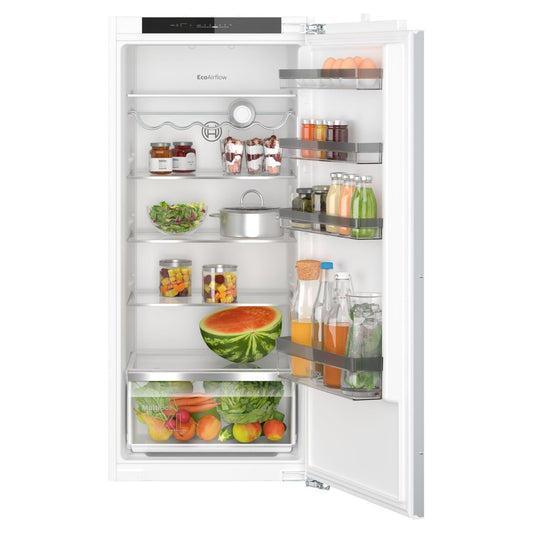 BOSCH KIR41VFE0, Série 4, Petit réfrigérateur, Encastrable, 122,5 x 56 cm, 204 L