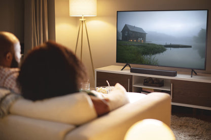 JBL 2.0 All-in-One – Barre de son compacte avec son JBL Surround – Connexion par arc HDMI ou câble optique – Bluetooth 4.2 – Couleur : Noir