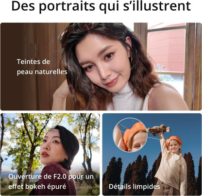DJI Osmo Pocket 3, digital camera vlog CMOS 1'' et Vidéo 4K/120 ips, Stabilisation à 3 axes, MAP rapide,Suivi Facial/Objets,Écran tactile rotatif 2",p