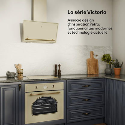 Klarstein Victoria Plaque À Induction Encastrable - 3 Zones, 6600 W Avec Boosters, Commande Tactile À Curseur, Minuterie & Verrouillage Parental, Vitr