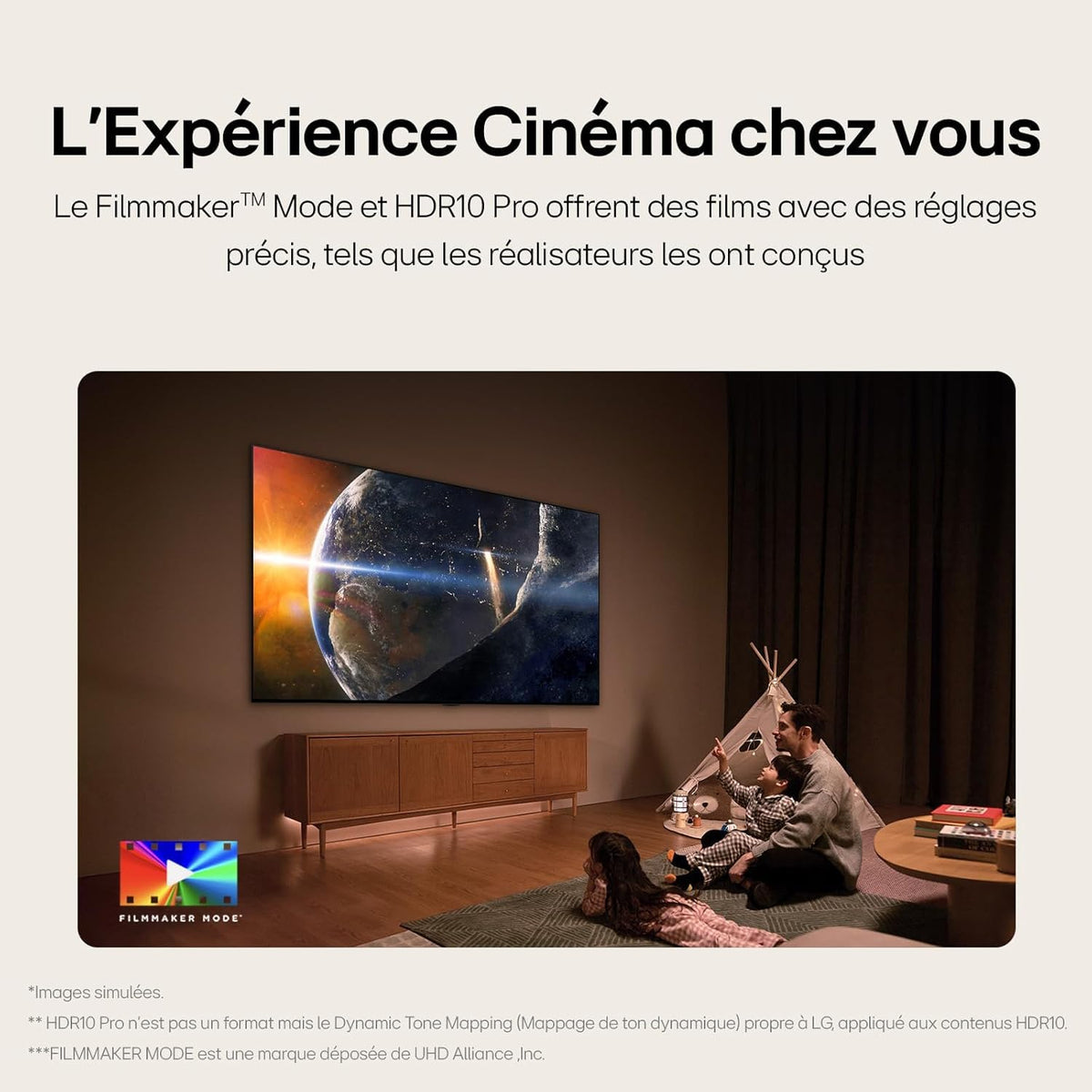LG Nanocell TV 2024 | 55NANO81 | 55 Pouces | UHD | Processeur α5 Gen7 AI 4K, Bleu foncé