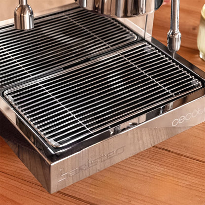 Cecotec Machine a Café Expresso Professionnelle Barista Baristeo Classic. Pré-Infusion Pour Meilleure Extraction, Réservoir Amovible 2,5 L, Pompe Italienne 15 Bars, Contrôle PID, Chaudière Inox 1 L