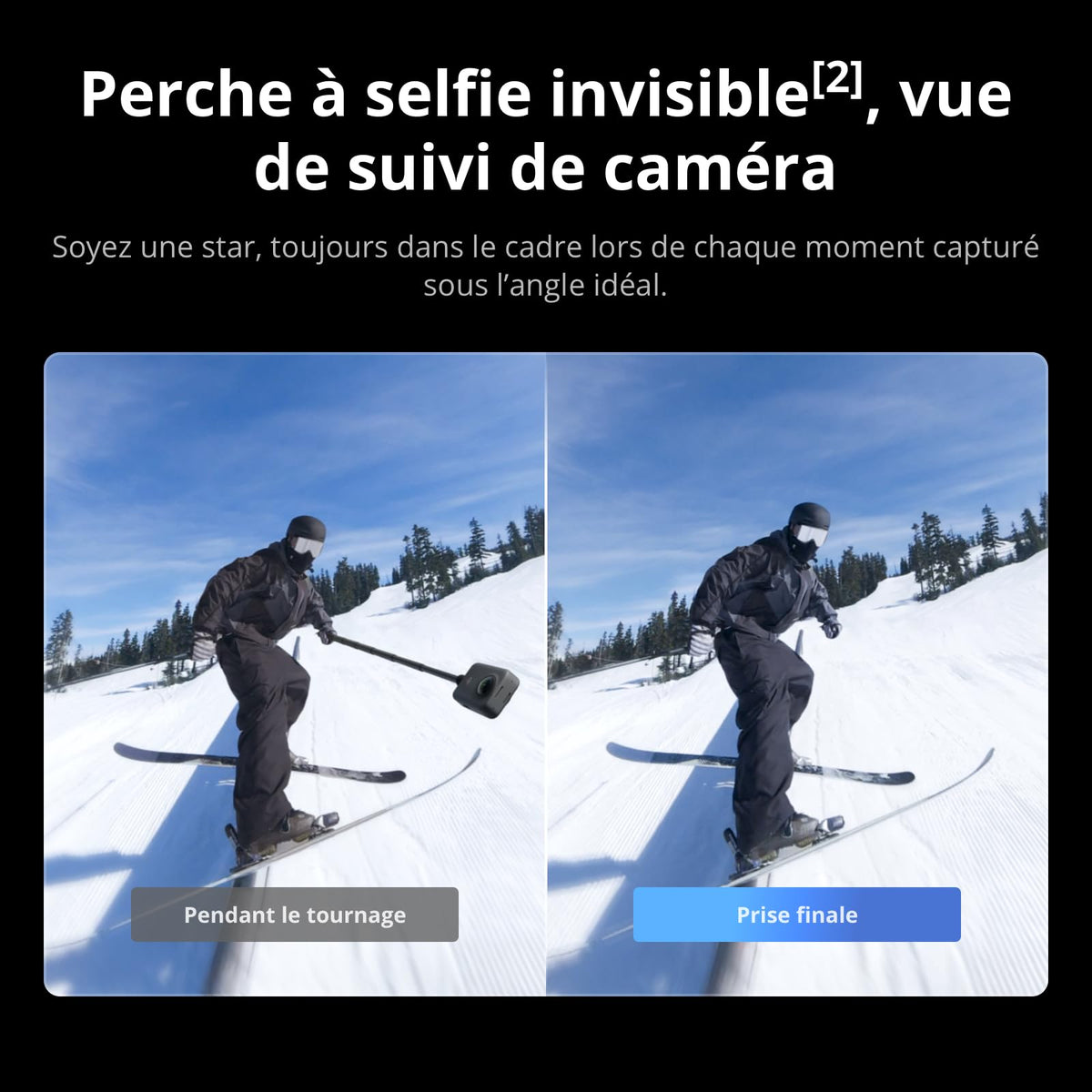 DJI Bundle Standard Osmo 360, caméra 360 avec imagerie 360° de 1 Pouce, vidéo 360° en 8K Native, Photo 360° en 120 MP, étanche, caméra d’Action pour Sports, vlog