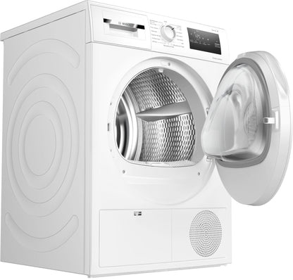 Bosch WTH8300DFR, Série 4, Sèche linge, Pompe à chaleur, 8 kg, Blanc