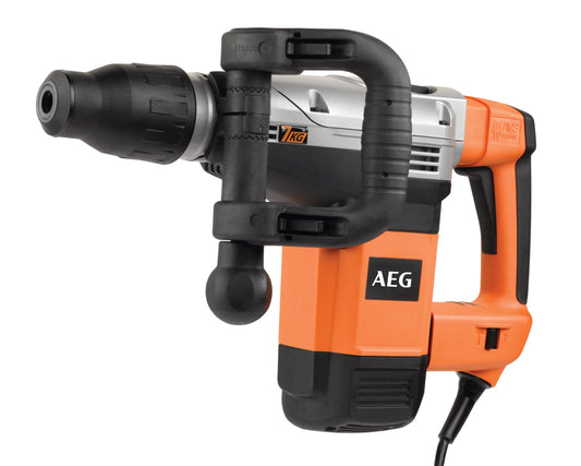 AEG - Burineur SDS Max 1500 W, 10,5 Joules EPTA, poignée, graisse, en coffret