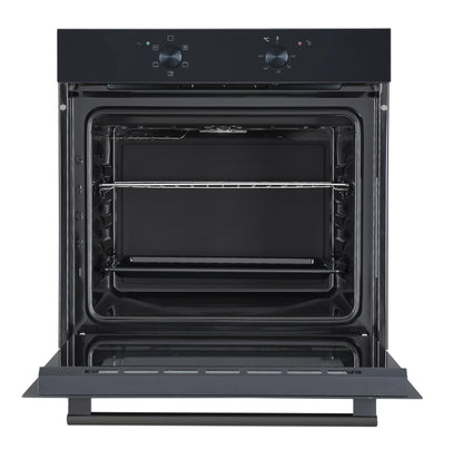 GEDTECH Four encastrable multifonctions GFO76BL - Noir - 76L - Grill - Porte froide - Fonctions vapeur